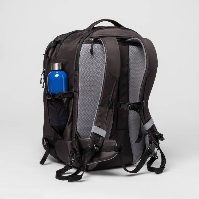 Embark Adventure Travel Backpack Shiny Black Embark - Brandclub - Adventure 21" Backpack Black  main image 3