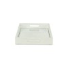 Cheung's Labai Shagreen Mirrored Tray White Silver - 4 of 4