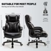 PAGED High Back Office Chair Heavy Duty Gaming Chair Large Computer Desk Chair with Extra Wide Seat and Adjustable Lumbar for Home Office - 3 of 4