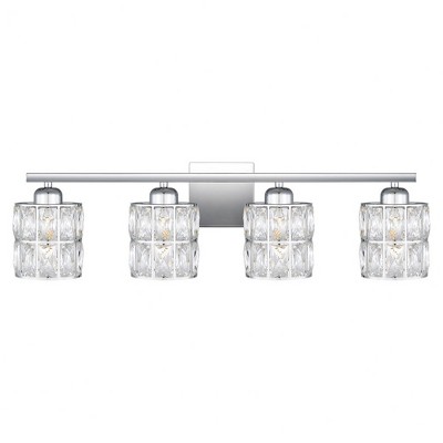 Quoizel Lighting Gibson 4 - Light Vanity in  Polished Chrome