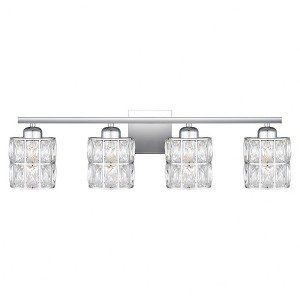Quoizel Lighting Gibson 4 - Light Vanity in  Polished Chrome - 1 of 4