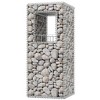 VidaXL Gabion Basket Posts/Planters 2 pcs Steel 19.7Inchx19.7Inchx47.2Inch - 4 of 4