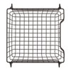 Metal Basket Black Square Small 11X11X6 - 3 of 4