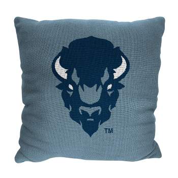 14"x14" NCAA Howard Bison Homage Double Sided Jacquard Decorative Pillow - 2pk