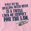 Smokey And The Bandit Lack Of Respect Adult T-Shirt - 2 of 4