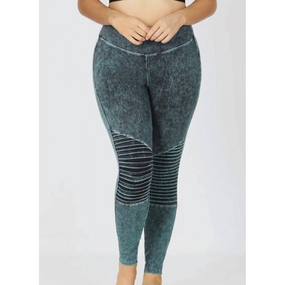 Women's Mineral Washed Leggings - 42POPS
