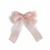 Anna-Kaci Oversized Satin Bow Hair Clip with Long Ribbon Tails and Glossy Finish - 3 of 4
