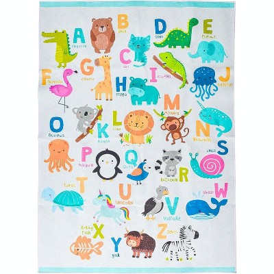 Image of Prosumer's Choice 62.9'' x 47.2'' Childrens ABC Design Rug