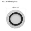 Unique Bargains Reusable Flexible Elastic Fabric Washable Headphone Covers 1 Pairs - 2 of 4