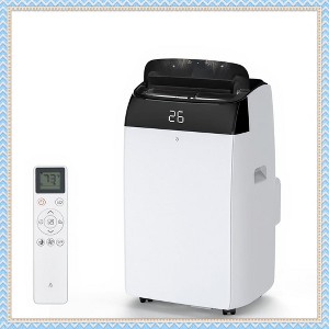 12000 BTU Portable AC Unit for Rooms up to 550 Sq.Ft, 3-in-1 Cooling, Fan & Dehumidifier, 24H Timer,Remote Control,Easy Install with Window Kit - 1 of 4