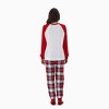 PATPAT Matching Family Christmas Pajamas Red Reindeer Print Long Sleeve Holiday for Family Couples - 3 of 4