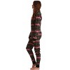 #followme Tie Dye 2 Piece Jogger Thermal Pajama Set for Women 6862-10575-XXL - 2 of 3
