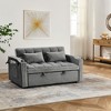 CAVINAS Pull out Couch, Modern Couch Bed, Adjustable Backrest Folding Bed, Sofa Bed Couch for Living Room - 3 of 4