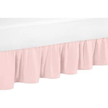 Sweet Jojo Designs Girl Kids Twin Bed Skirt Amelia Pink