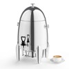 ROVSUN 3 Gallon/12L Beverage Dispenser, Stainless Steel Coffee Chafer Urn with Fuel Holder for Party Catering ,Silver - 2 of 4