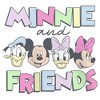 Girl's Mickey & Friends Minnie Crew T-Shirt - 2 of 4