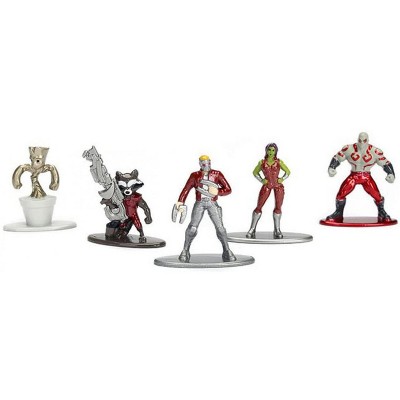 Jada Toys Nano Steel - Marvel: Pack 1 (Spiderman, Symbiote Spiderman, Spider-Gwen, Vulture, Green Goblin)