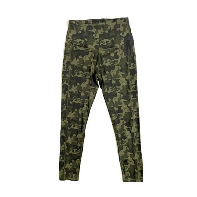 Women's Wo's Camo 7/8 With Pocket High Rise Gym Yoga Leggings - LegEnd