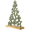 Northlight Tree of Stars Metal Christmas Decoration - 11" - Green - 3 of 4