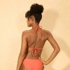 Women's Crochet Edge Triangle Bikini Top - Shade & Shore™ - 2 of 3
