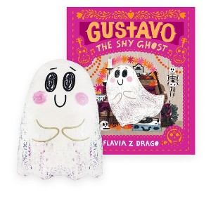 MerryMakers Gustavo, The Shy Ghost Puppet And Hardcover Book Set - 1 of 3