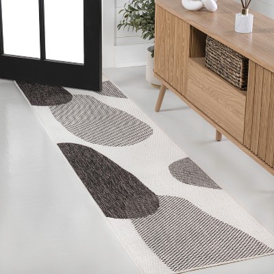 JONATHAN Y Zia Modern Geometric Organic Shapes Indoor/Outdoor Area Rug