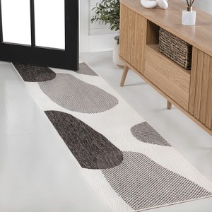 JONATHAN Y Zia Modern Geometric Organic Shapes Indoor/Outdoor Area Rug - 1 of 4