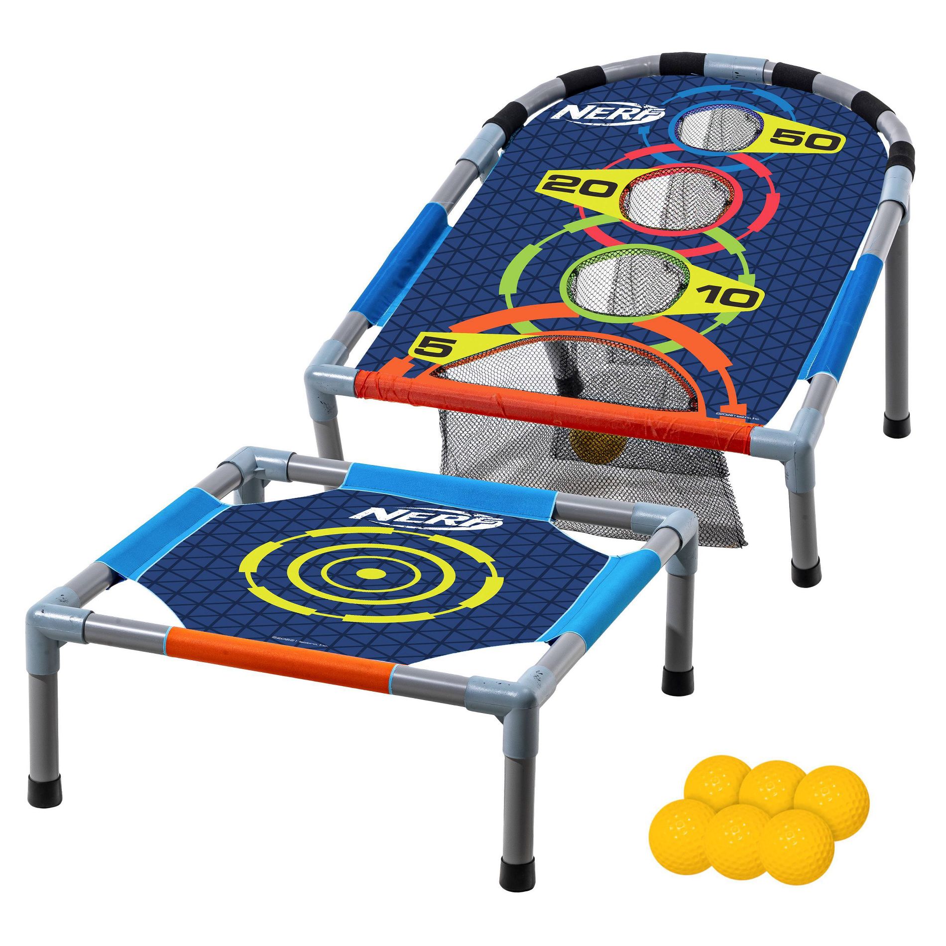 NERF NERF Kids Bounce N Score Target Toss Game Set