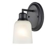 Millennium Lighting Amberle 1 - Light Sconce in  Matte Black - 3 of 4
