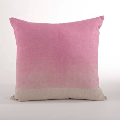 Ombré Design Down Filled Throw Pillow Sorbet - Saro Lifestyle