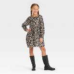 Girls' Long Sleeve Woven Dress - Cat & Jack™