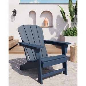 COZONY Adirondack Chair, HDPE Outdoor Chair with Heavy Duty Capacity, Weather Resistant Patio Chair for Lawn and Garden - 1 of 4
