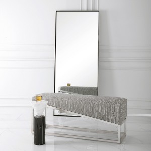 Uttermost Uphill Climb Geometric Bench - 1 of 3