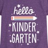 Girls' - Instant Message - Hello Kindergarten Fitted Short Sleeve Graphic T-Shirt - 2 of 4