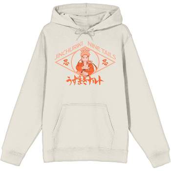 Naruto Shippuden Full Moon Hokage Clan Character Art Men's Black  Sweatshirt-Small