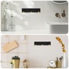 Unique Bargains Space Aluminum Waterproof Wall Mount Coat Rack with Retractable Hooks - 4 of 4