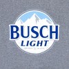 Mens Busch Light Logo Grey Crewneck Sweatshirt - 2 of 3
