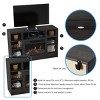 Hastings Home Electric Fireplace TV Stand – Gray - 2 of 4