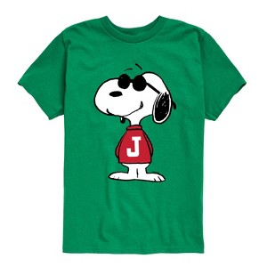 Boys' - Peanuts - Joe Cool Pose Short Sleeve Graphic T-Shirt - 1 of 4