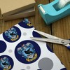Harry Potter Ravenclaw Painted Crest Gift Wrap 30" x 72" - 3 of 4