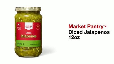GranAroma Diced Jalapenos - 1.8 Ounce Spicy Peppers For Cooking, Toppings & Salsas