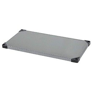 Quantum Storage Systems Shelf, Solid, 30"W X 21"D, 300 - 600 Lb. Capacity, Double Hemmed Perimeter With Marine Edge, 18 Gauge, Galvanized Steel, Nsf - 1 of 1