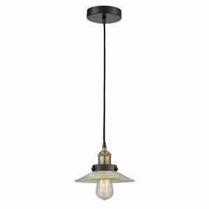 Halophane - 1 Light Mini Pendant In Industrial Style-5.75 Inches Tall and 9 Inches Wide - 1 of 1