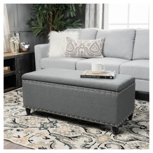 Tatiana Storage Ottoman - Christopher Knight Home - 1 of 4