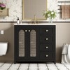 Versatile Bathroom Vanity with Sink: Elevate Your Space with Clean Lines and Contemporary Style in Any Finish - 2 of 4