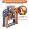 Easel for Kids, Toddler Easel with Building Block Table, Kids Standing Art Easel with Painting Accessories - 3 of 4