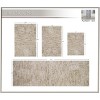 Cloud Comfort Microfiber Bathroom Rug, Non Slip Bath Mat Water Absorbent Soft Microfiber Shaggy Mat Machine Washable, Thick Plush Rugs for Shower - 3 of 4