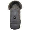 Cover Baby 0-3 Years Organic Premium Gray Wool Adjustable Footmuff in Pastel Dark Gray - 2 of 4