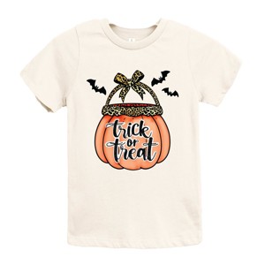 Trick of Treat Pumpkin - Youth Short Sleeve Graphic T-Shirt and Toddler Short Sleeve Graphic T-Shirt - 1 of 4