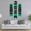 Big Dot of Happiness Green Grad - Best is Yet to Come - Hanging Vertical Paper Door Banners - 2025 Green Grad Party Wall Decor Kit- Indoor Door Decor - 2 of 4